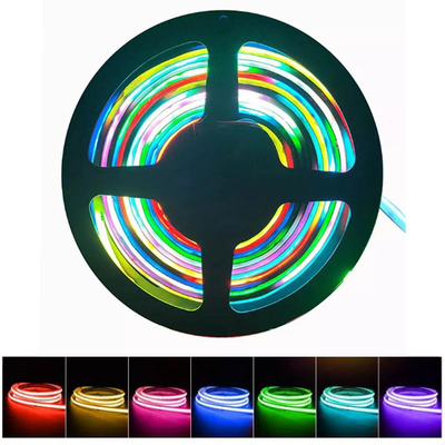 खरीदें आउटडोर फ्लेक्सिबल RGB COB LED स्ट्रिप 12V 24V IP67 CCT Dimmable Cuttable ऑनलाइन निर्माण
