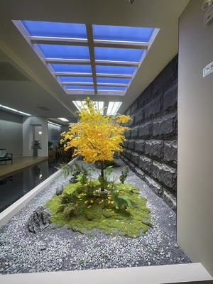 खरीदें Simulates Daylight Sky Blue Function Flat Panel Night Light in White Warm Color for Lighting ऑनलाइन निर्माण