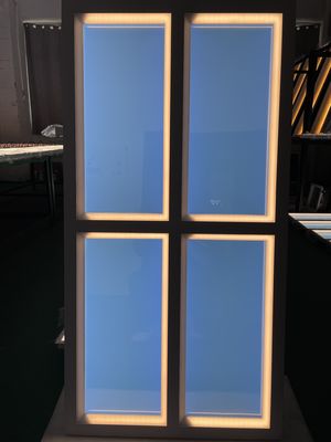 खरीदें दीवार पर लगाने के लिए 100-240V वोल्टेज नकली स्काईलाइट पैनल और बेहतर ऊर्जा दक्षता ऑनलाइन निर्माण