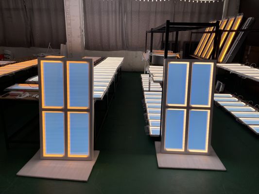 खरीदें नकली खिड़की की रोशनी, रेले स्कैटरिंग एलईडी लाइटिंग का उपयोग करके प्राकृतिक धूप और नीला आकाश बनाएं ऑनलाइन निर्माण