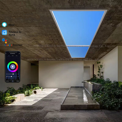 Multiscene 12.6 '' कृत्रिम एलईडी रोशनदान 600x300 Tuya