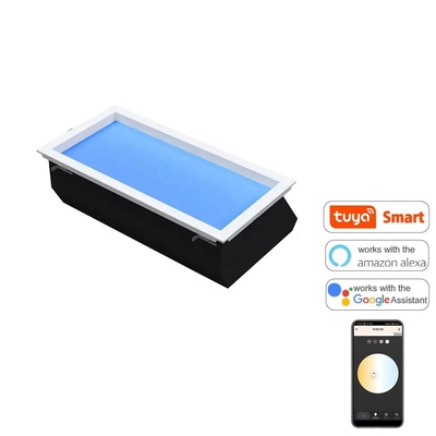 50W 7800K 30x60cm एलईडी रोशनदान पैनल 110VAC-220VAC एल्यूमीनियम मिश्र धातु: