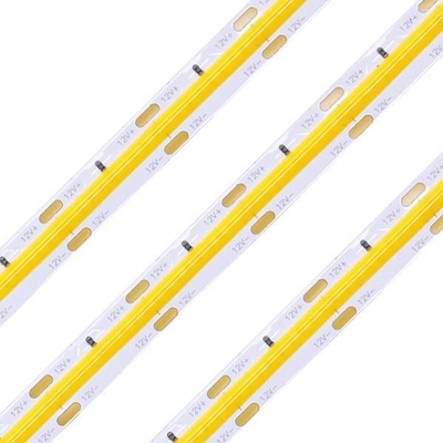 IP67 वाटरप्रूफ COB LED स्ट्रिप 24V 14W 1000lm / M रिमोट कंट्रोल