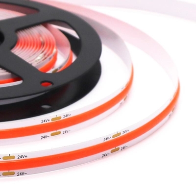 वाटरप्रूफ CRI 90 RGB COB LED स्ट्रिप 3000K 630LED/M प्रैक्टिकल
