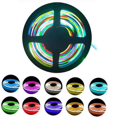 स्मार्ट टीवी बैकलाइट RGB COB LED स्ट्रिप रोप लाइट 12V वाटरप्रूफ