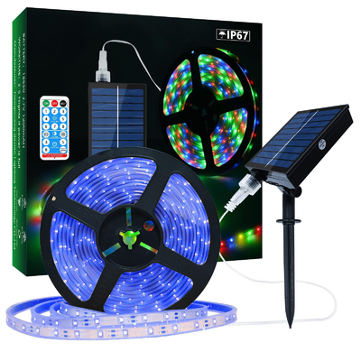 क्रिसमस पार्टी के लिए Dimmable SMD2835 सोलर स्ट्रिप लाइट स्टेबल
