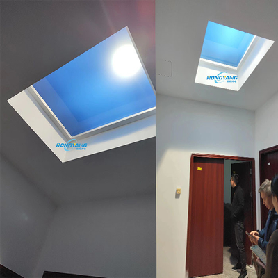 IP65 100-240V एल्यूमीनियम मिश्र धातु के साथ ऊर्ध्वाधर सूर्य के प्रकाश कृत्रिम प्रकाश पैनल