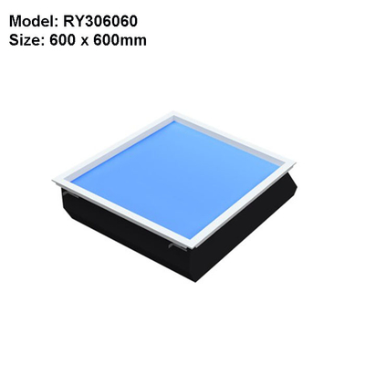वर्ग 2x4 एलईडी रोशनदान पैनल रसोई के लिए 100W रंग बदलने CRI95