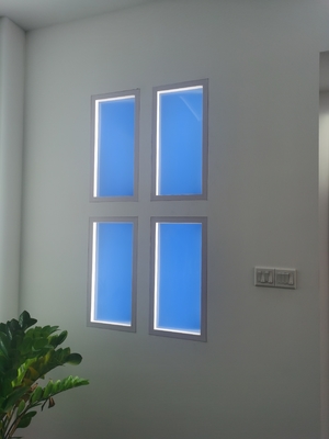 विश्वसनीय प्रदर्शन एल्यूमीनियम एलईडी स्ट्रीट लाइट L1150mm X W140mm 30° प्रकाश दिशा