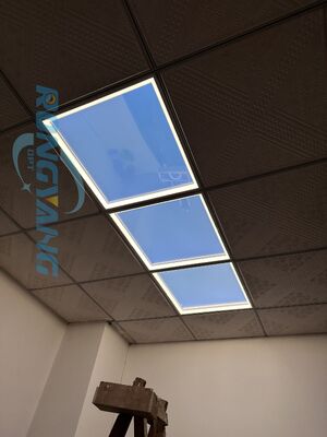 Circadian Rhythm Fake Window Light with Daylight Simulation and Energy Efficient Design
